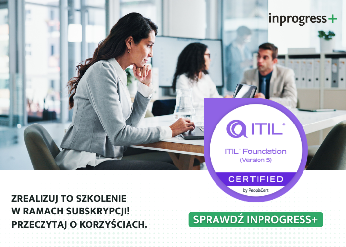 Okładka szkolenia ITIL® Foundation Bridge (Version 5)
